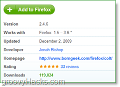 download CoLt firefox extension to add more copy link options